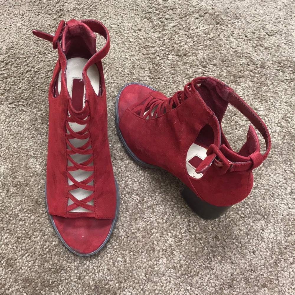 Lace up sandals/heels - Picture 3 of 3